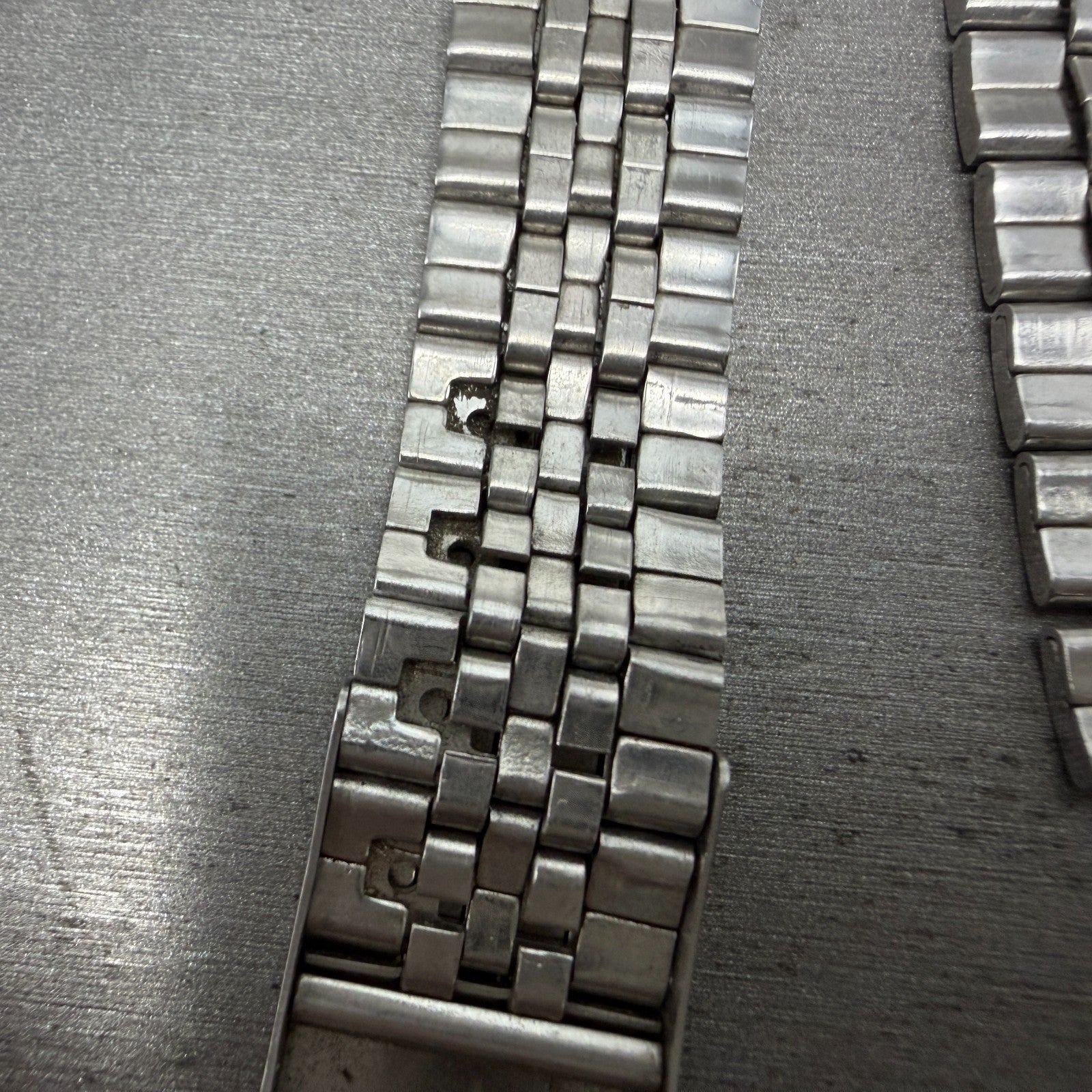 Seiko 5 Actus Bracelet 18mm Silver Tone Stainless Steel XAA047 Vintage13