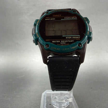 Timex Expedition Watch Men 40mm Digital Brown & Green Alarm Chrono New Battery5