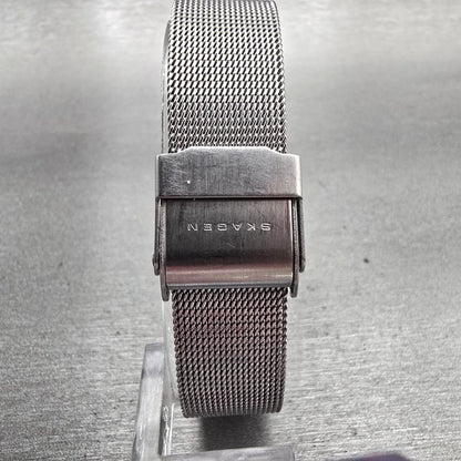 Skagen Freja Watch Women 26mm White Dial Rose Gold Tone Gemmed 358SRSC New Batt7