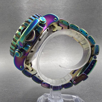 Invicta Sea Hunter Chronograph Watch Men 57mm Abalone Dial Rainbow 26413 PARTS7