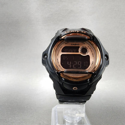 Casio BabyG Watch Women Rose Black Digital Alarm Chronograph BG169G New Batt5