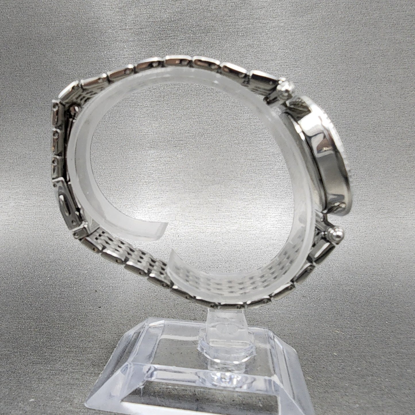 Fossil Lyric Watch Women 32mm Silver Dial Silver Tone ES4712 New Battery8