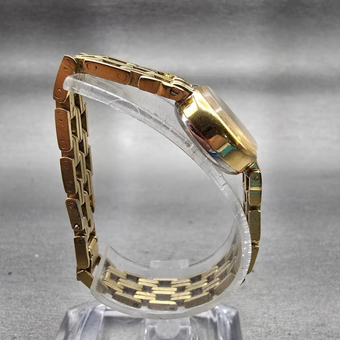 Seiko Watch Women 18mm Gold Dial Gold Tone Round 1100-1400 Manual Wind Vintage8