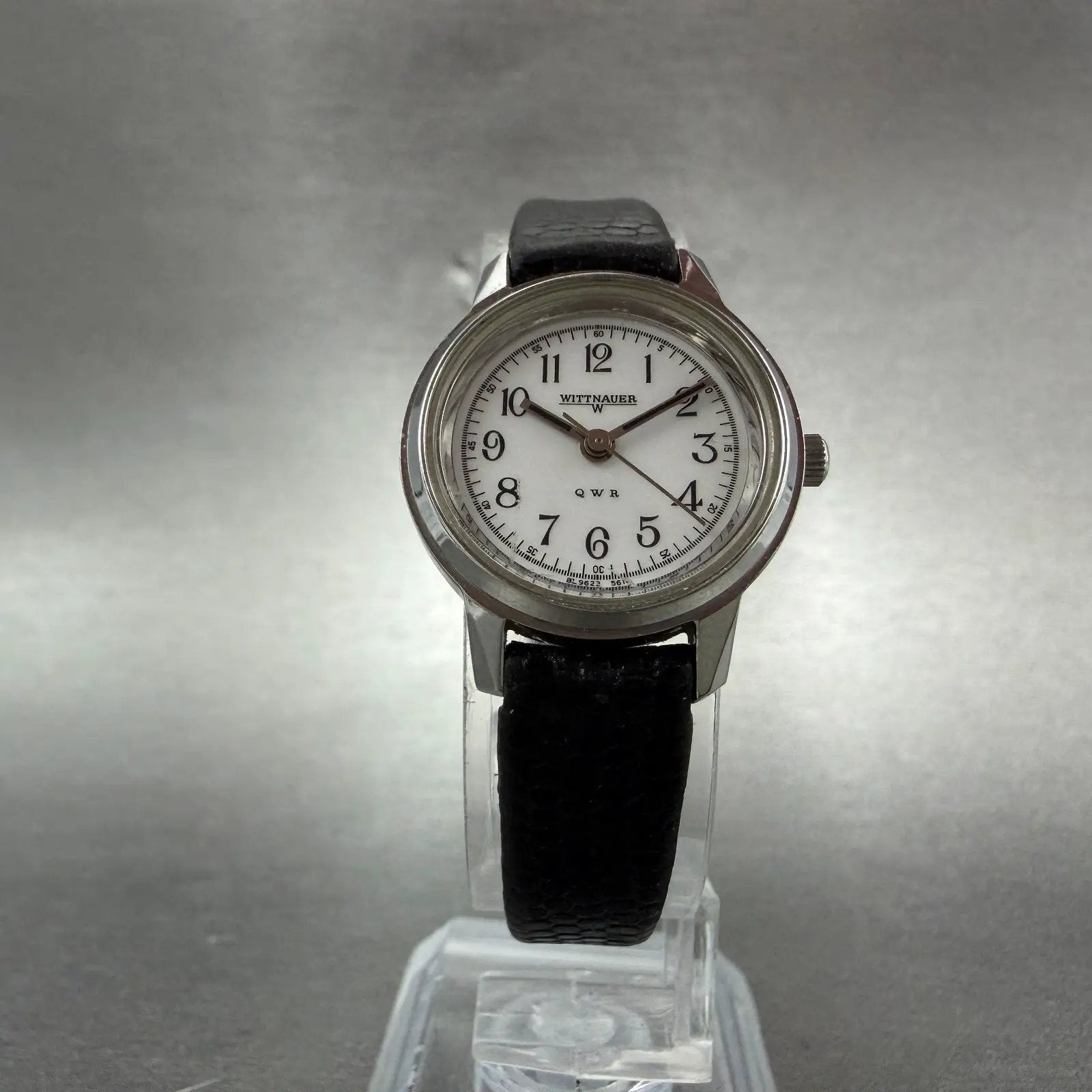 Wittnauer QWR Watch Women 23mm White Dial Silver Tone Round BL9623 5611 New batt5