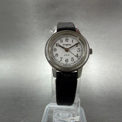 Wittnauer QWR Watch Women 23mm White Dial Silver Tone Round BL9623 5611 New batt5