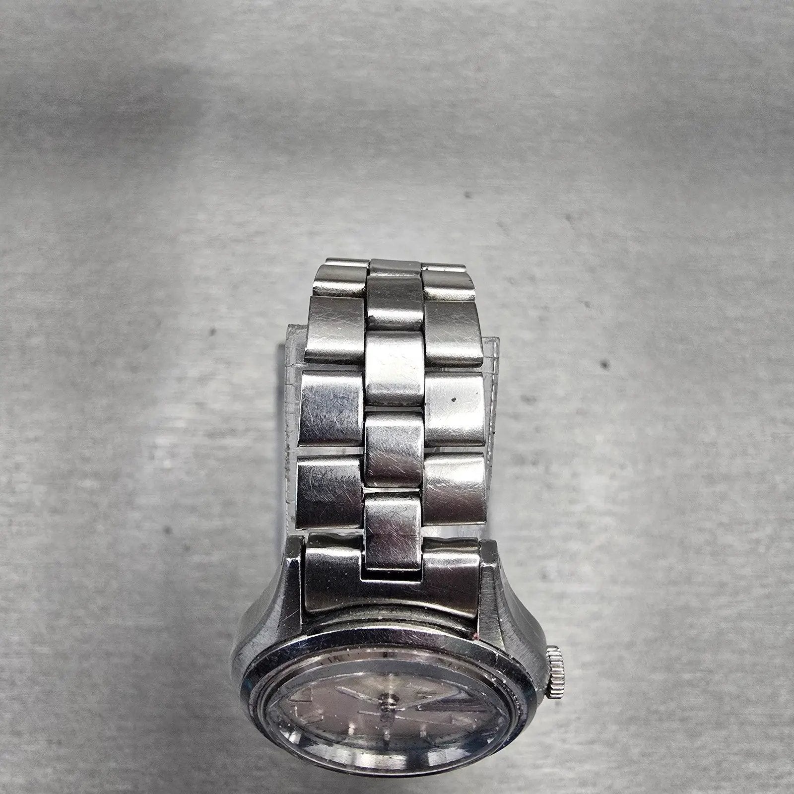 Seiko Watch Women 25mm Silver Dial Silver Tone Daydate Round 2626-0090 New Batt4