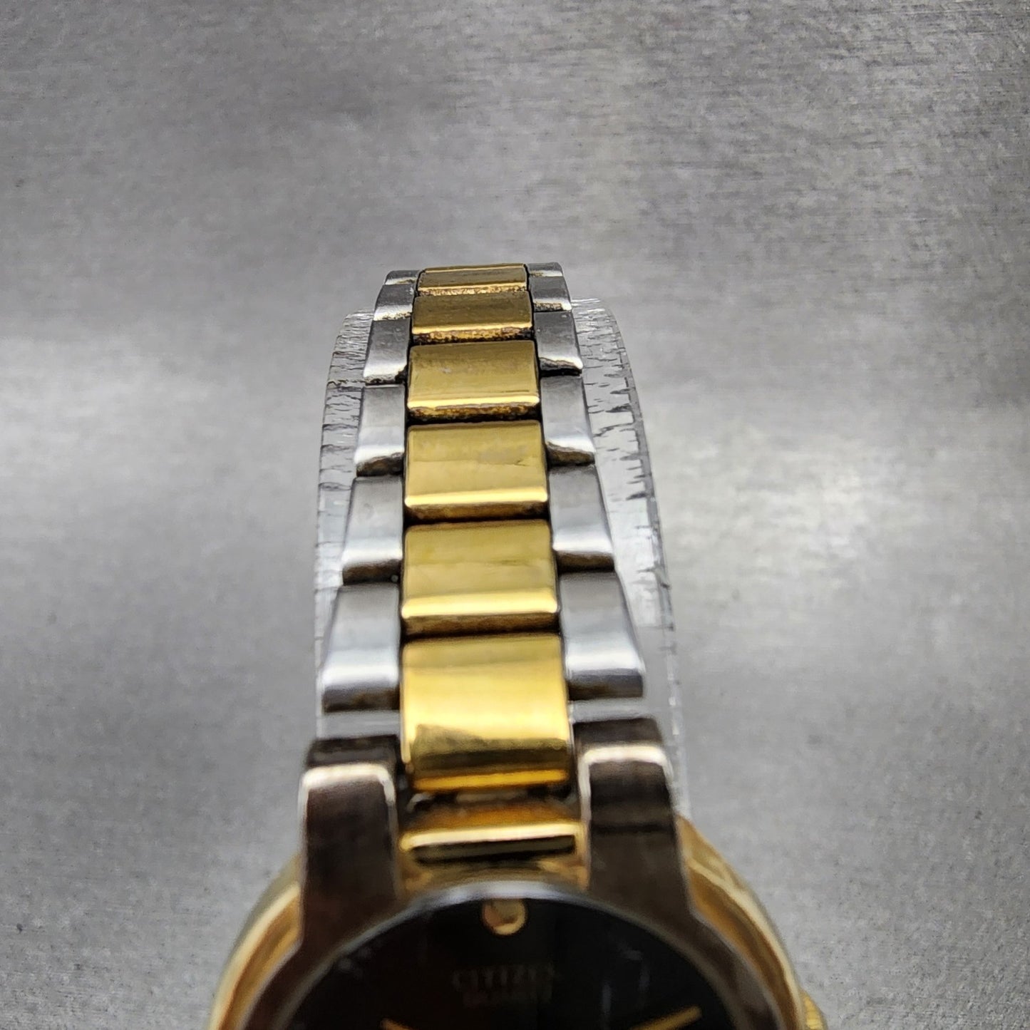 Citizen CQ Watch Women 23mm Black Dial Two Tone Round 3220K03755 New Battery4