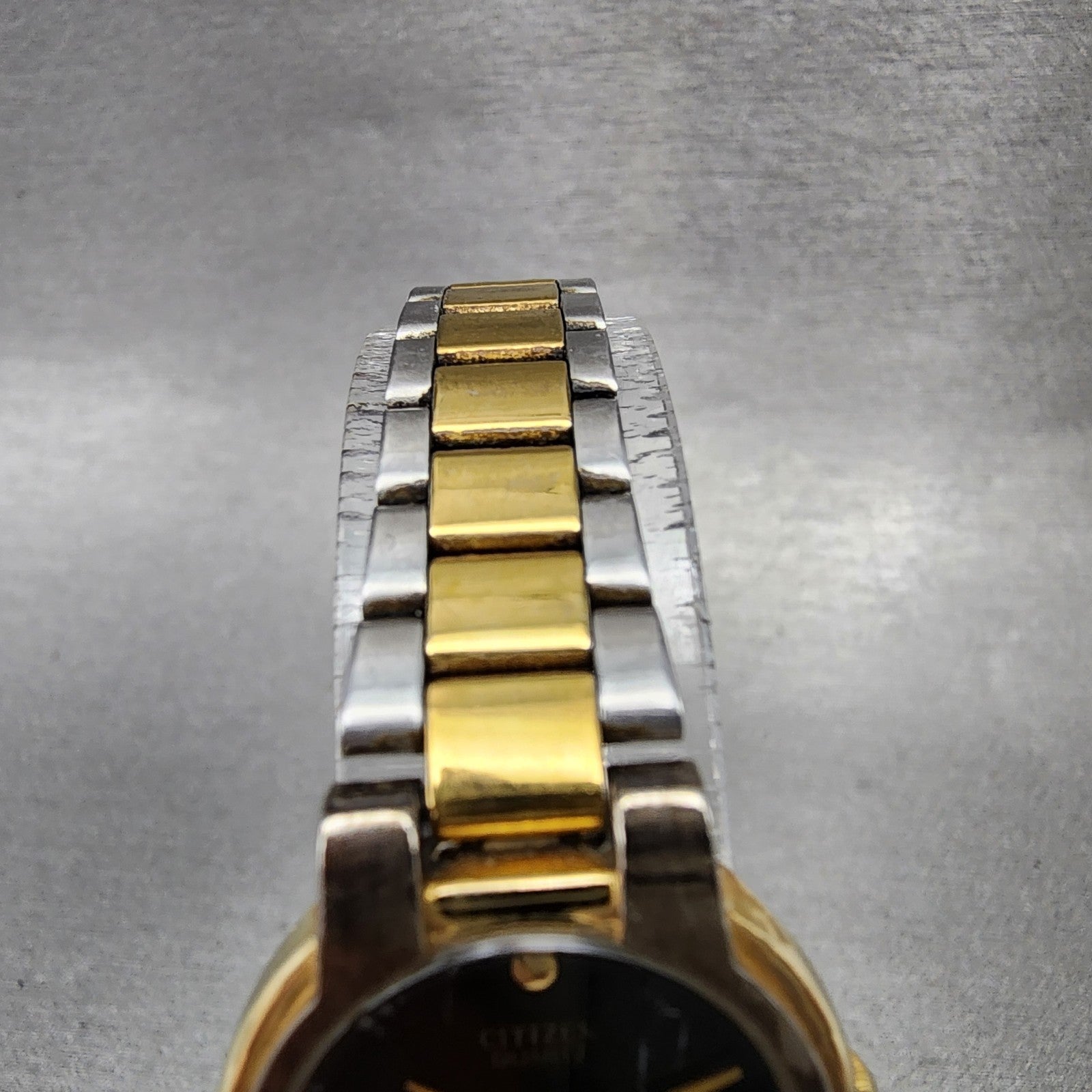 Citizen CQ Watch Women 23mm Black Dial Two Tone Round 3220K03755 New Battery4