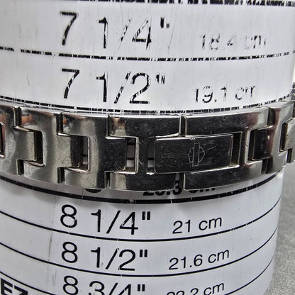 Bulova Harley Davidson Watch Women 20mm White Dial Silver Rectangle New Battery10