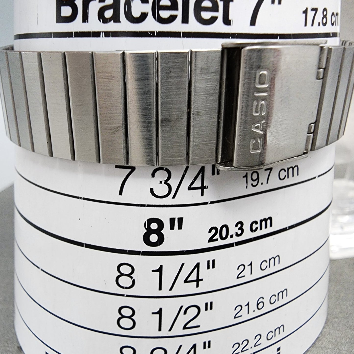 Casio Calculator Watch Men 33mm Digital Silver Tone Alarm Chrono DBC610 New Bat10