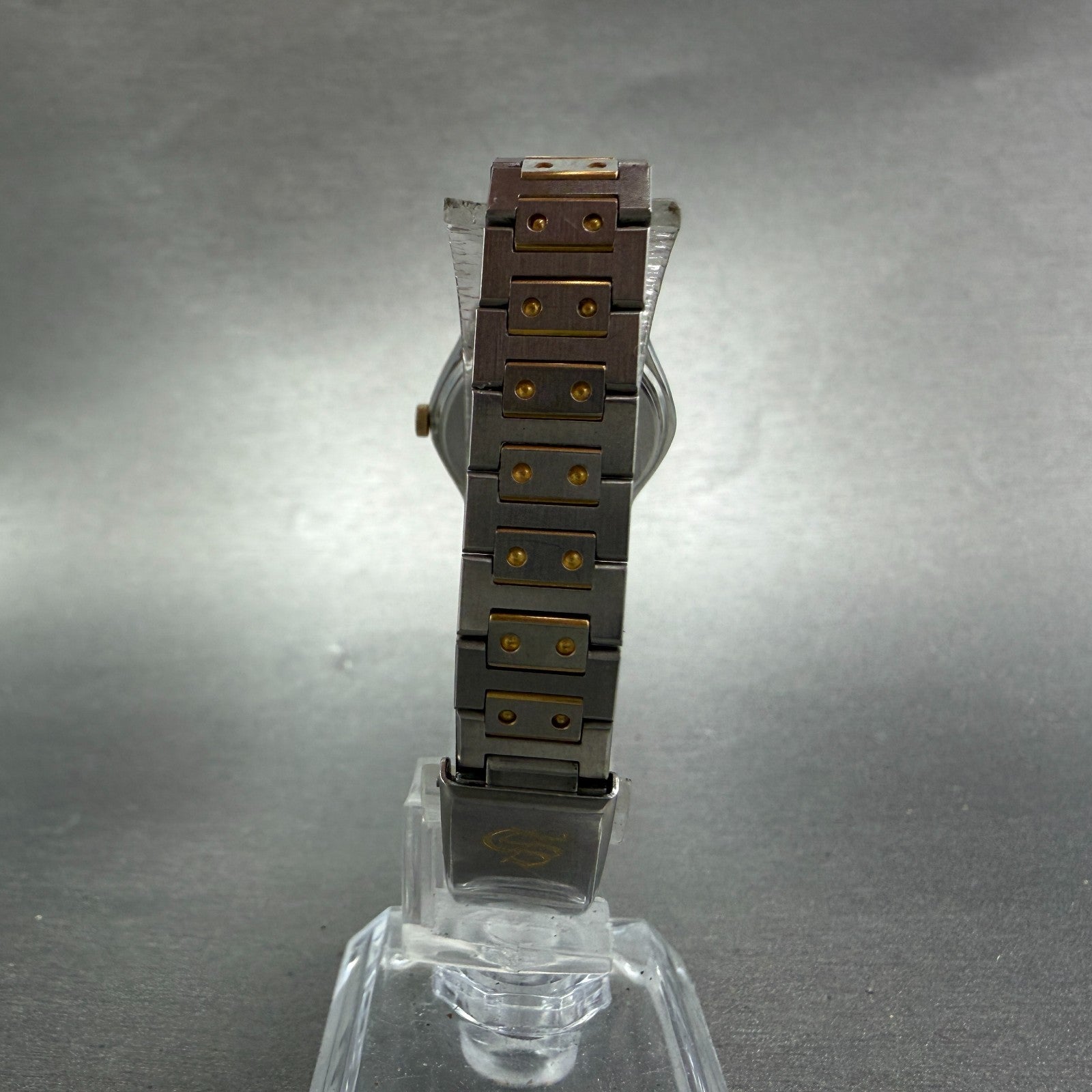 Seiko Watch Women 23mm White Dial Two Tone Round 1221-0040 New Battery Vintage7