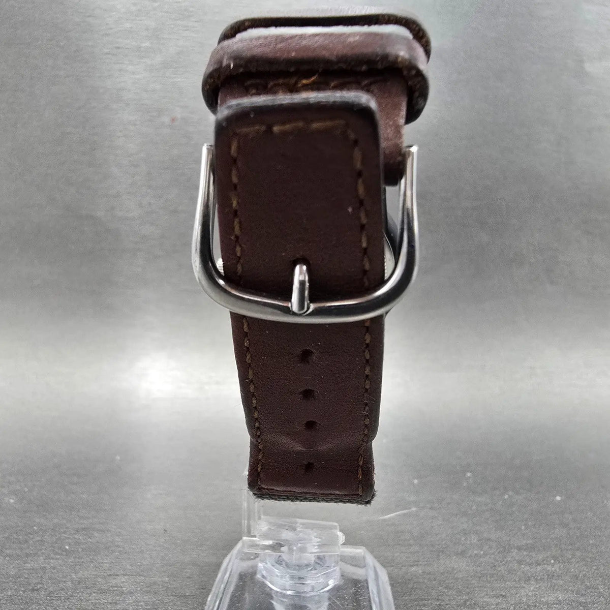 Victorinox Swiss Army Watch Men 40mm Brown Dial Black Date Swiss VTG PARTS8