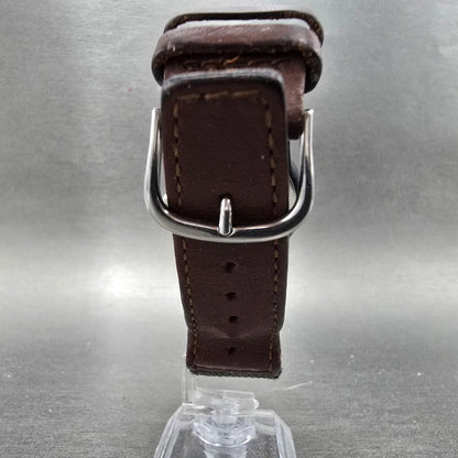 Victorinox Swiss Army Watch Men 40mm Brown Dial Black Date Swiss VTG PARTS8