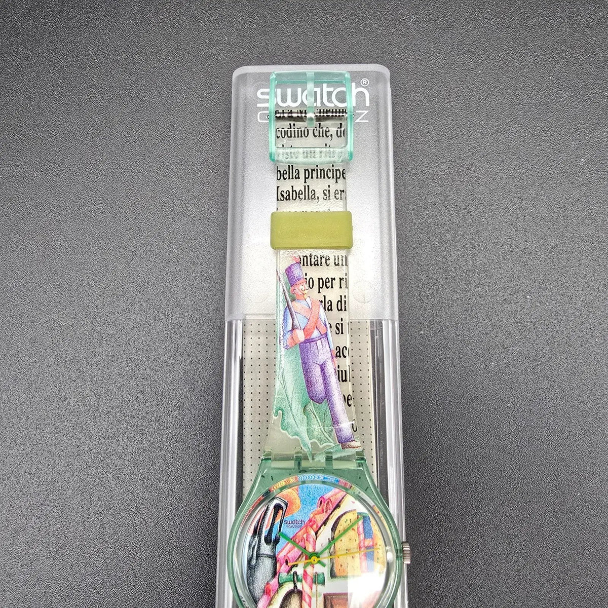 Swatch Once Upon a Time Boston 1993 Watch Set LP114 GG123 New Battery NOS9
