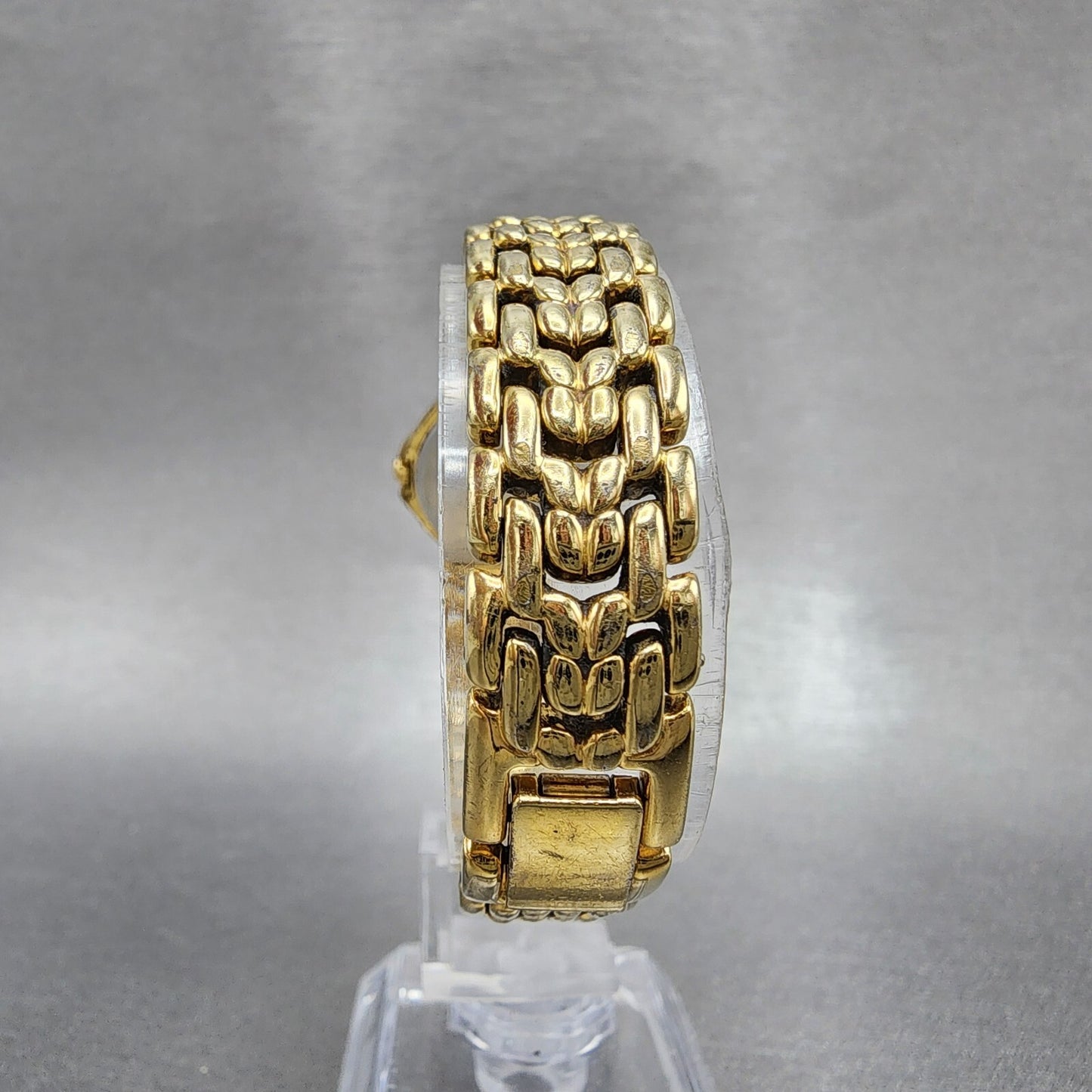 VTG Seiko Watch Women 23mm Champagne Dial Gold Tone Round 1N010019 New Battery6