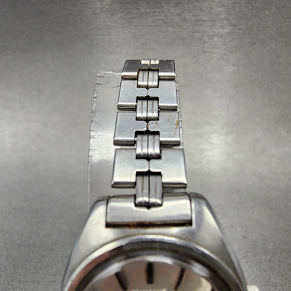 Seiko Automatic Watch Women 25mm Silver Dial Silver Tone Daydate 27060020 Runs4
