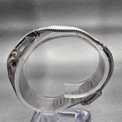 Skagen Denmark Watch Women 24mm MOP Dial Silver Tone Round 233XSSS New Battery6
