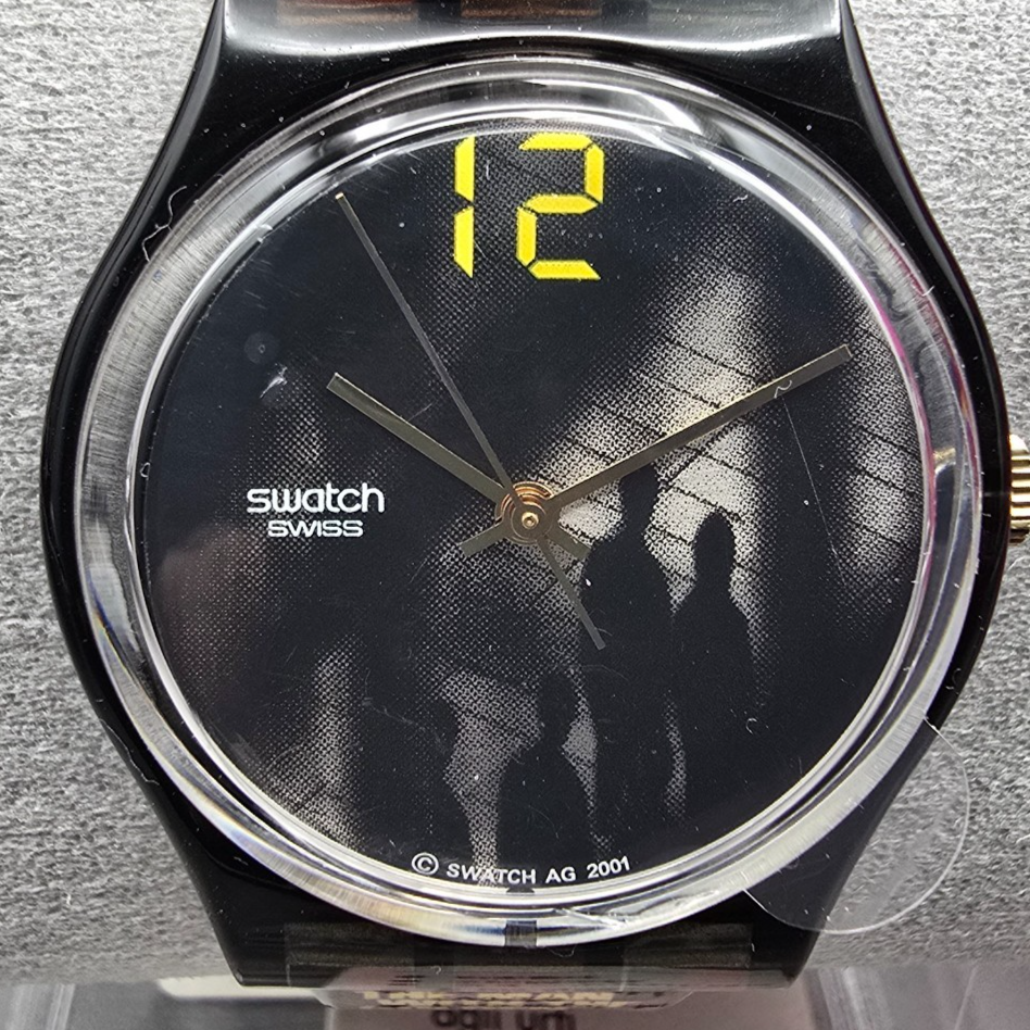 Swatch James Bond The Man with the Golden Gun Watch Men 34mm GB210 New Batt NOS1