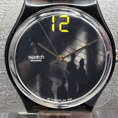 Swatch James Bond The Man with the Golden Gun Watch Men 34mm GB210 New Batt NOS1