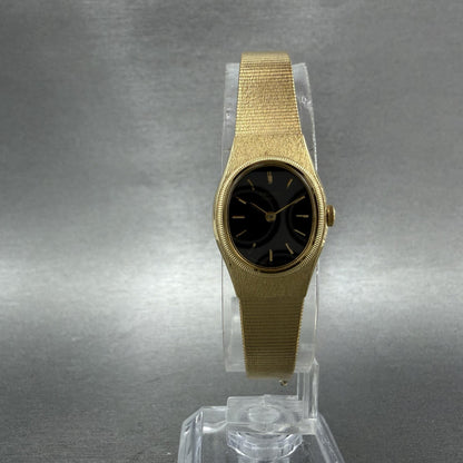 Seiko Watch Women 16mm Brown Dial Gold Tone Round 2C205600 New Battery5