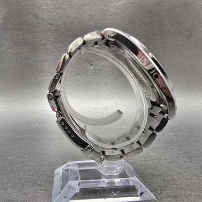 Invicta Watch Men 45mm Silver Dial Silver Tone Daydate Round 5785 PARTS9