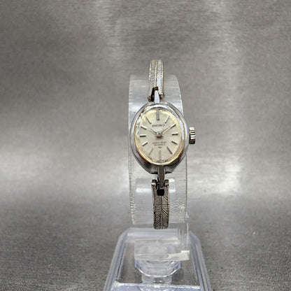Seiko Queen Seiko Watch Women 15mm Silver dial Silver Tone Manual 10207040 Runs5
