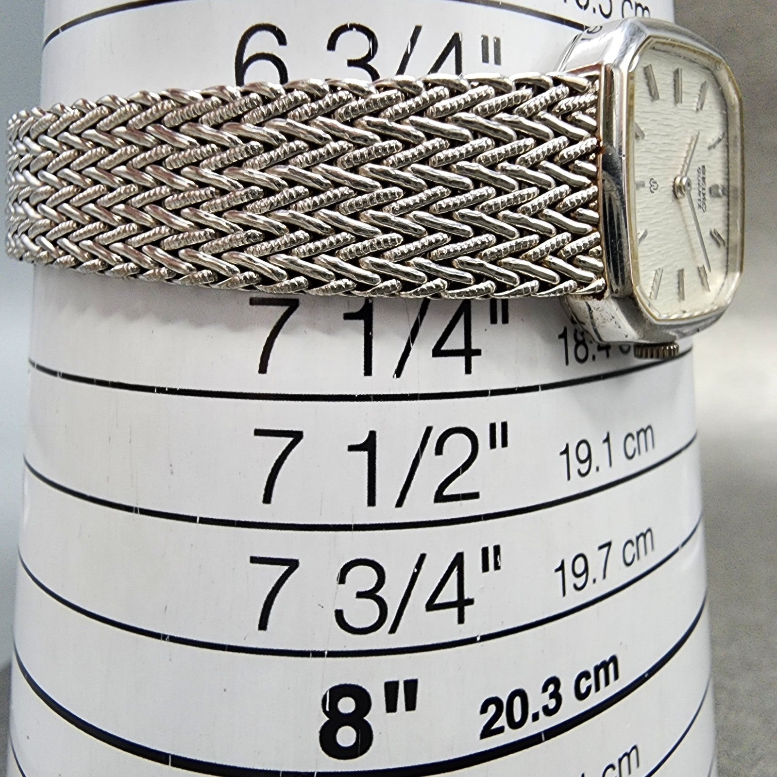 Seiko Watch Women 21mm Silver Dial Silver Tone Octagon 14005900 New Battery10