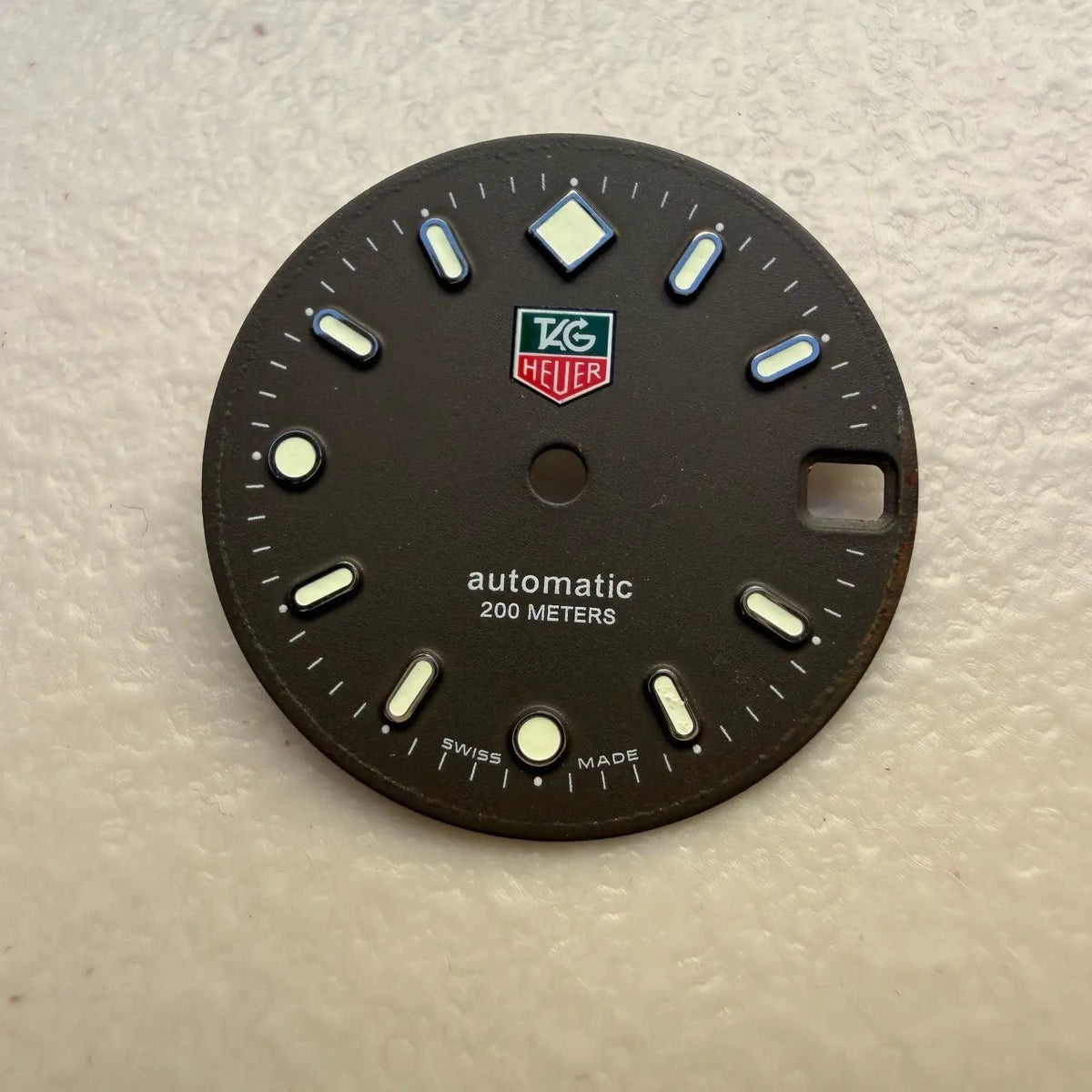 Tag Heuer Professional 200M Dial For ETA 2824-2 Black Swiss made 669.2131