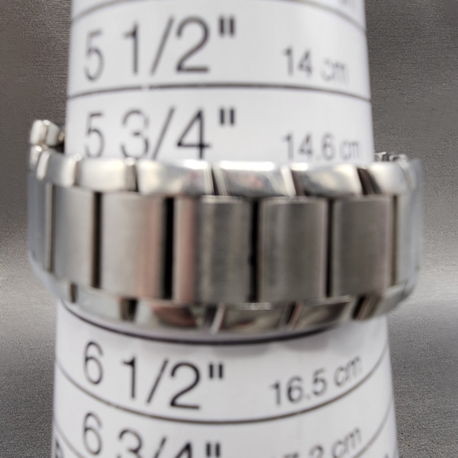 ESQ Tank Watch Women 21mm MOP Dial Silver Tone Diamond Bezel E5093 New Battery10