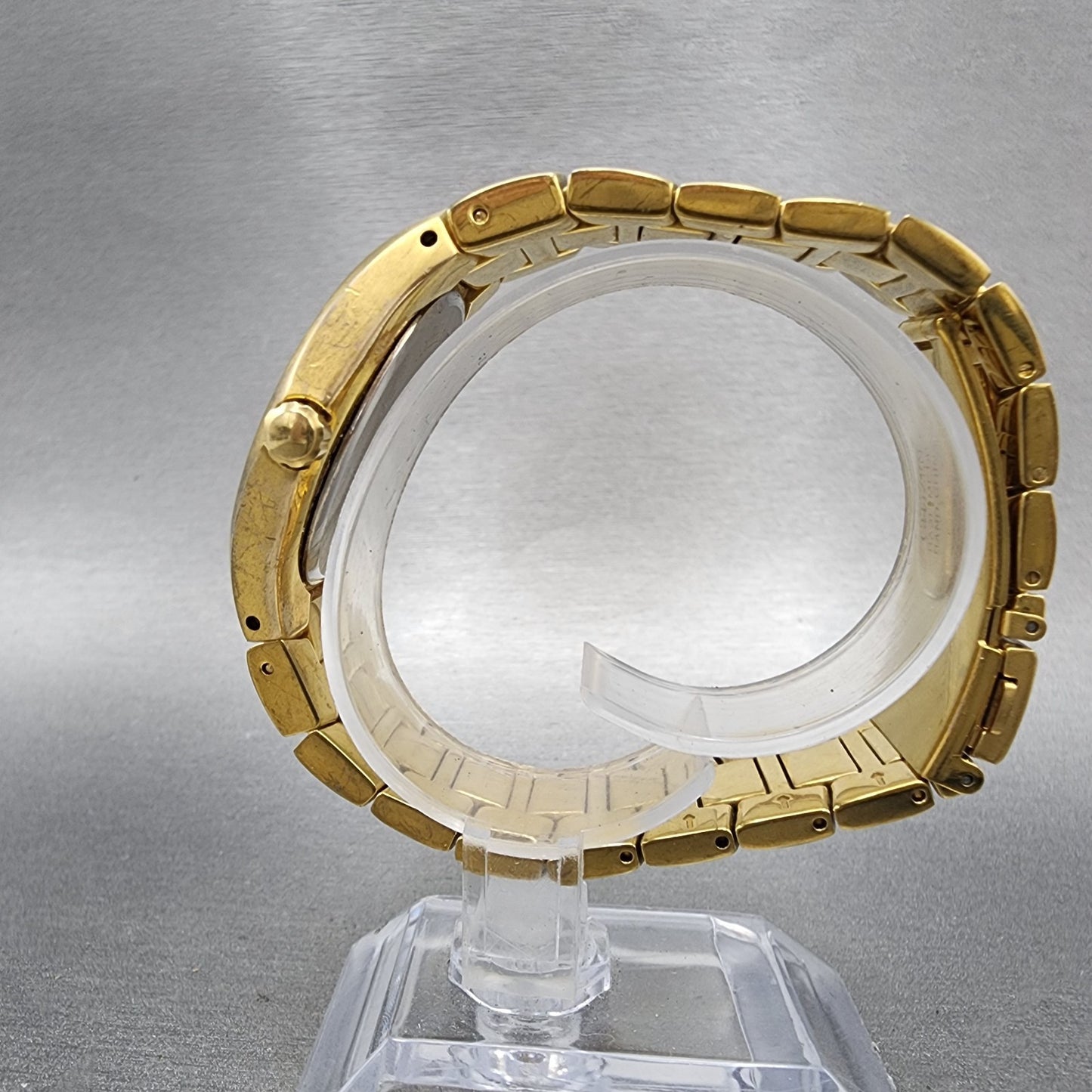 Citizen Watch Men 37mm Black Dial Gold Tone Round 2510H29850 New Battery6