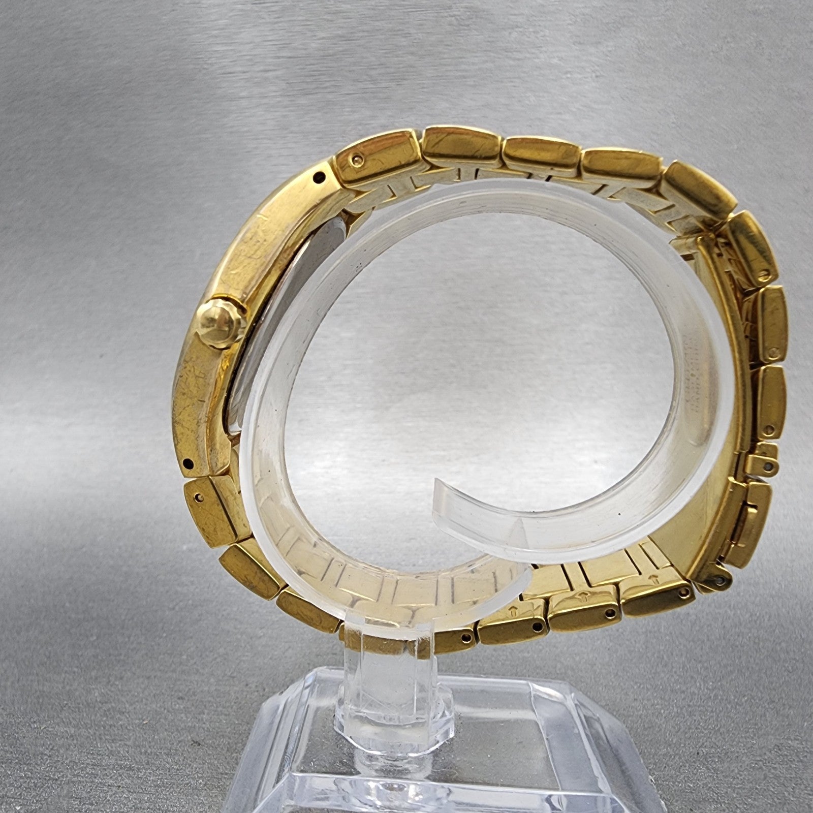 Citizen Watch Men 37mm Black Dial Gold Tone Round 2510H29850 New Battery6