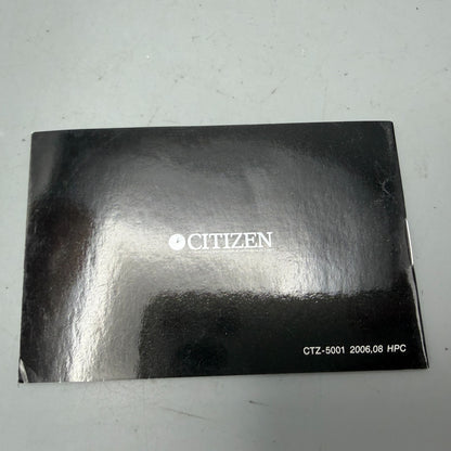 Citizen Presentation Watch Box Case Gray Cardboard Round 2000's 2010's2