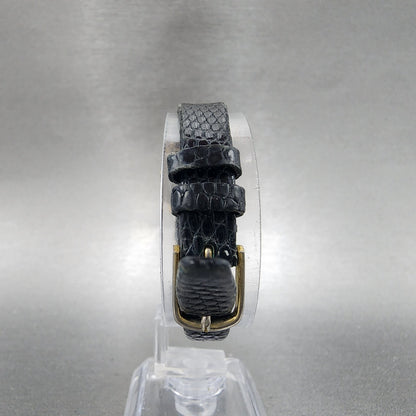 Seiko watch Women Gold Tone Gold Dial 19mm 2c205810 New Battery7