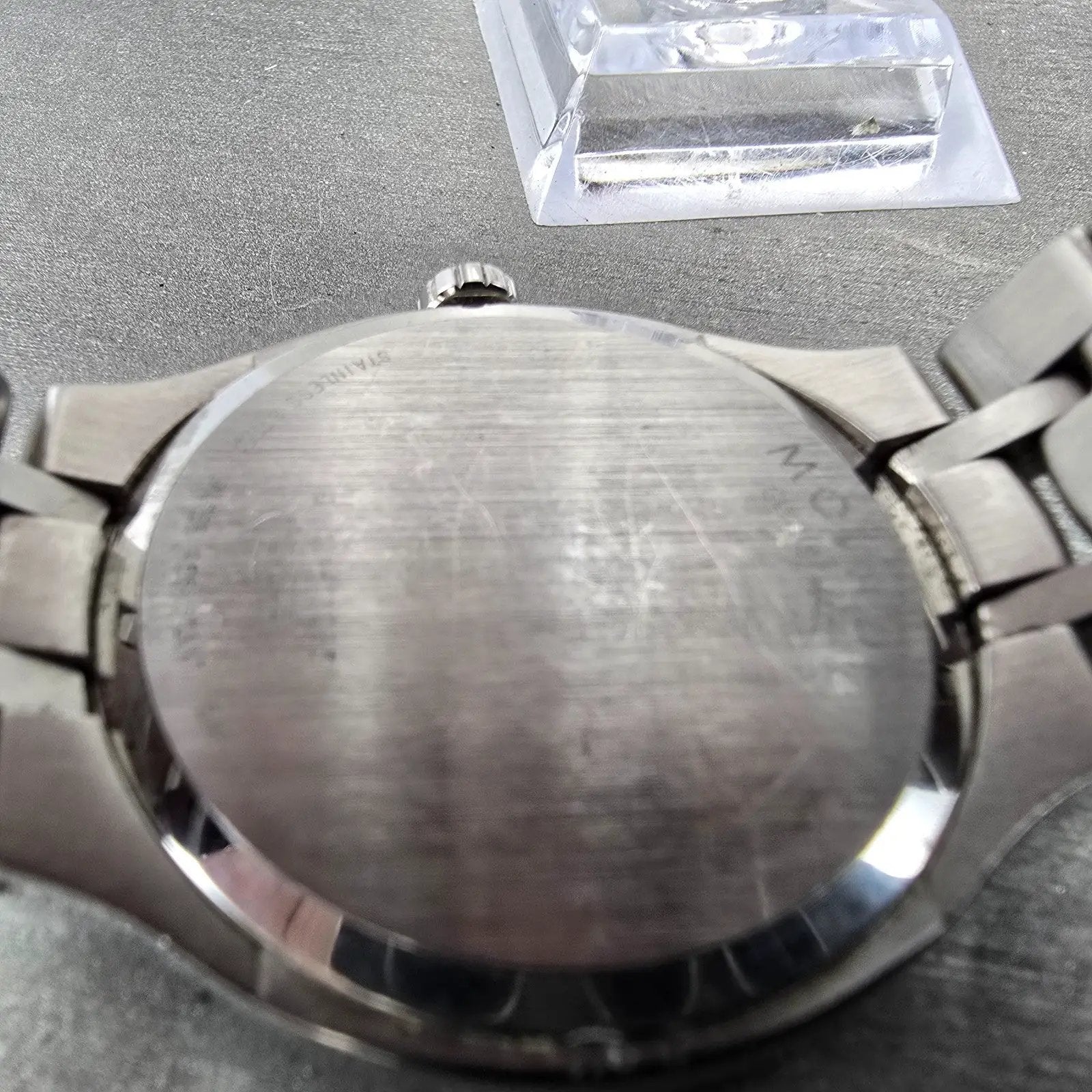 Movado Museum Watch Men 41mm Silver Dial Silver Tone 01.1.14.1085 New Battery9