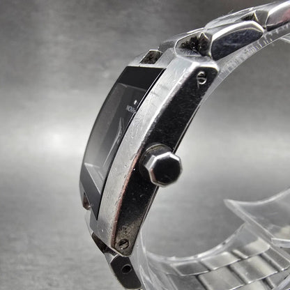 Movado Eliro Watch Women 22mm Black Dial Stainless Steel 84 C1 415.A PARTS3