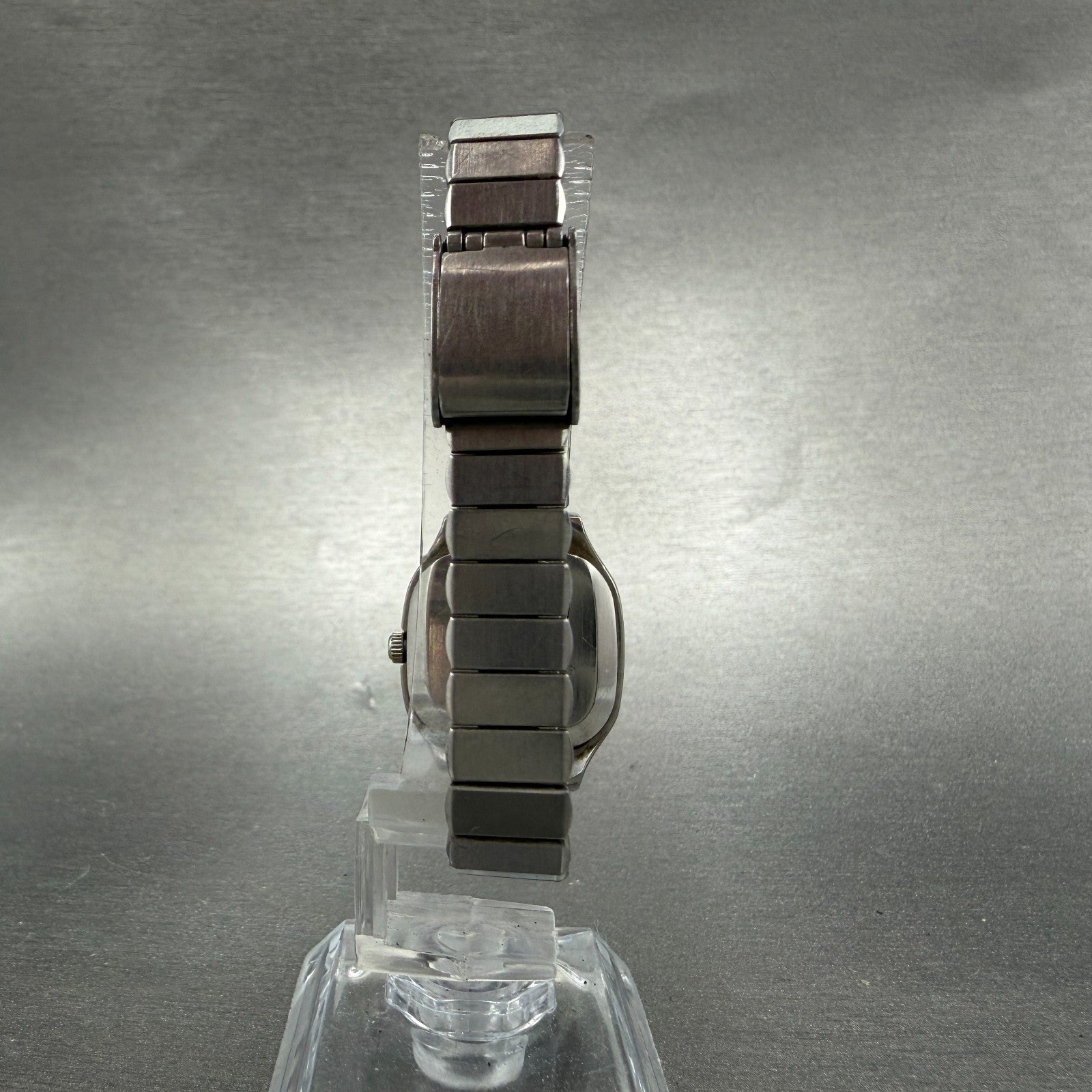 Seiko Watch Women 24mm Silver Dial Silver Tone Daydate 7903-5000 New Battery VTG7