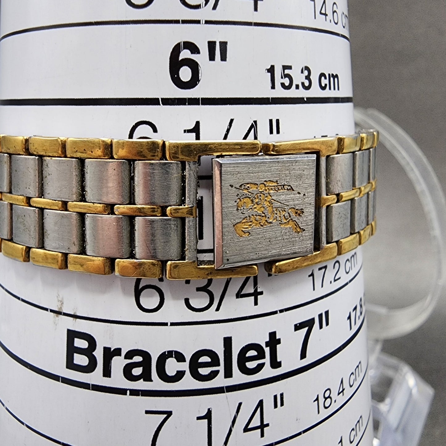 Burberry Watch Women 31mm White Dial Two Tone Round 4630E62283 New Battery10