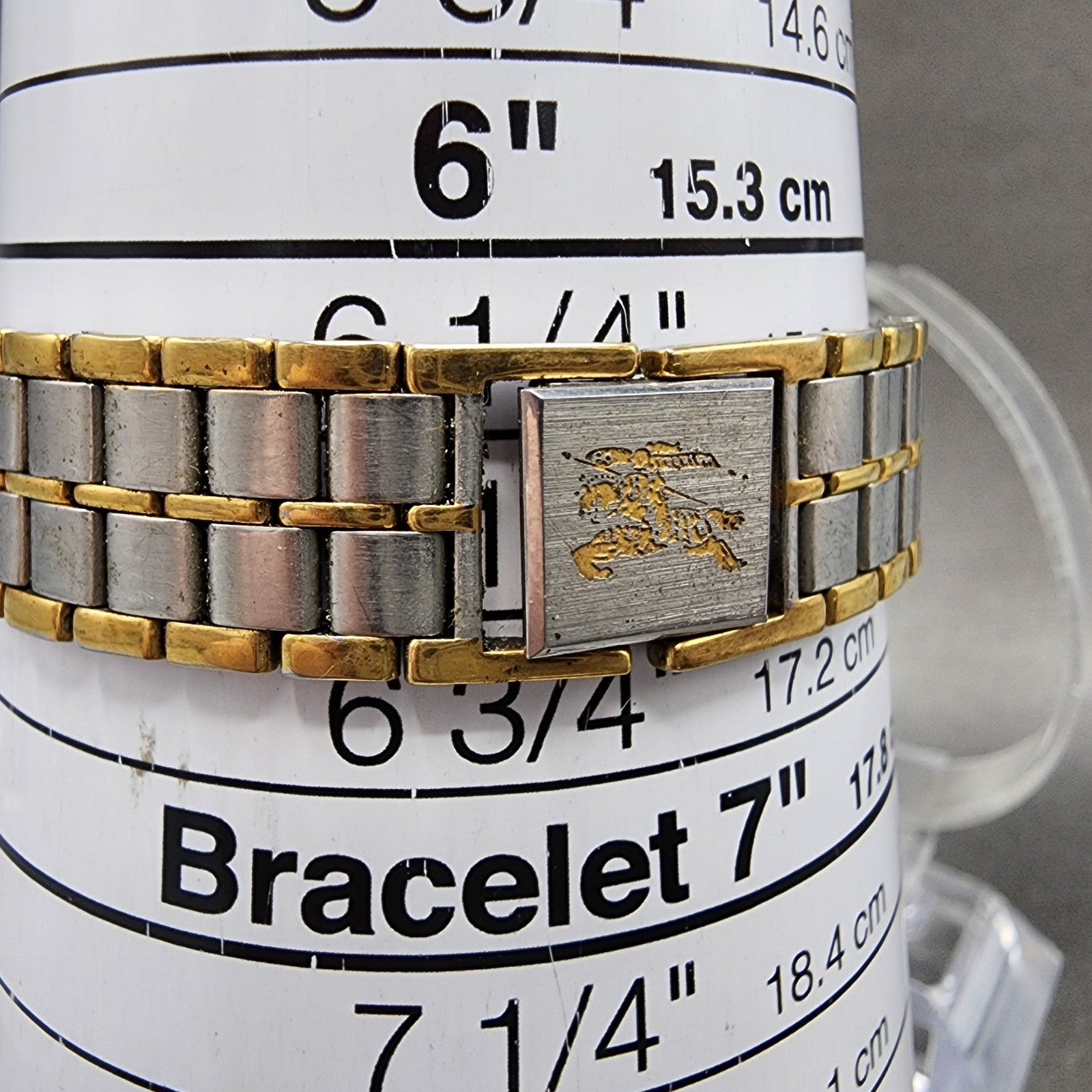 Burberry Watch Women 31mm White Dial Two Tone Round 4630E62283 New Battery10