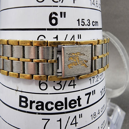 Burberry Watch Women 31mm White Dial Two Tone Round 4630E62283 New Battery10