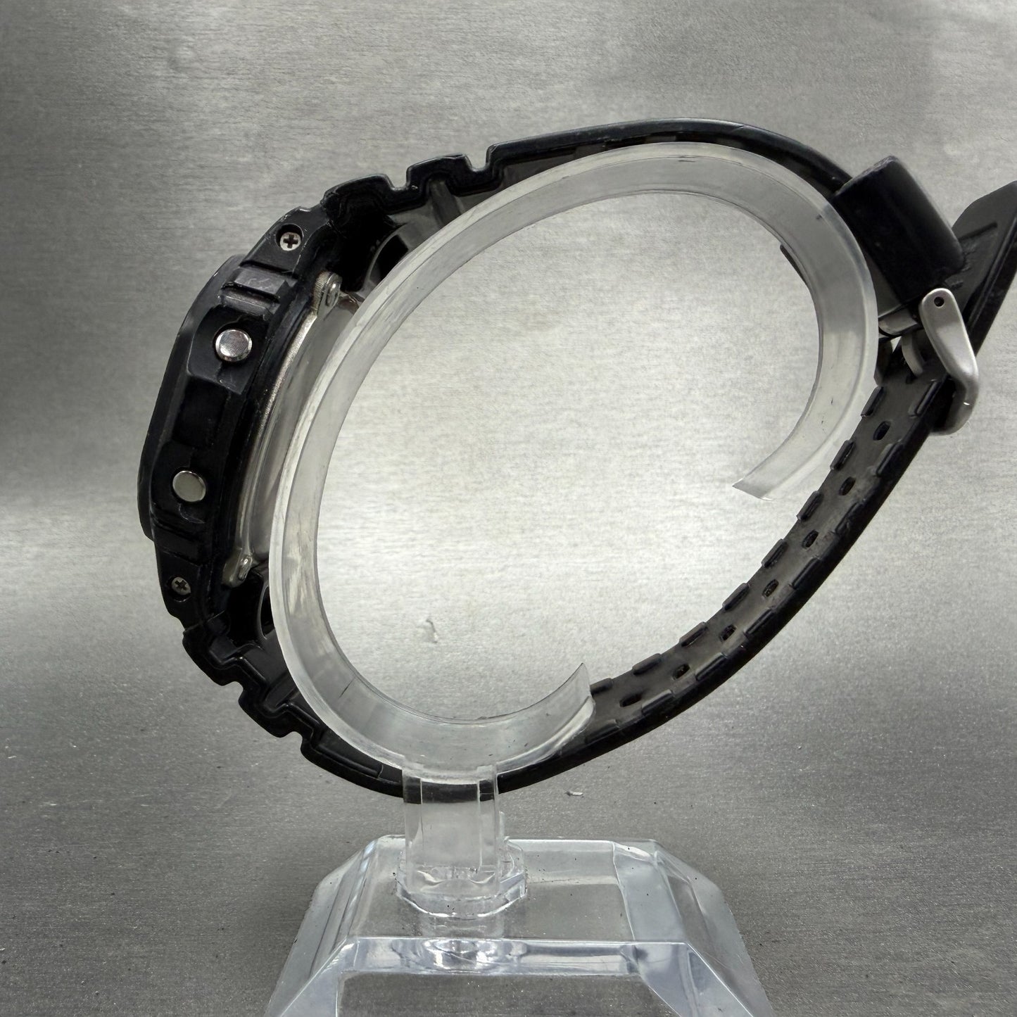 Casio G-Shock DW-5600BB Watch Men 43mm Digital Black Tone Octagon New Battery TH6