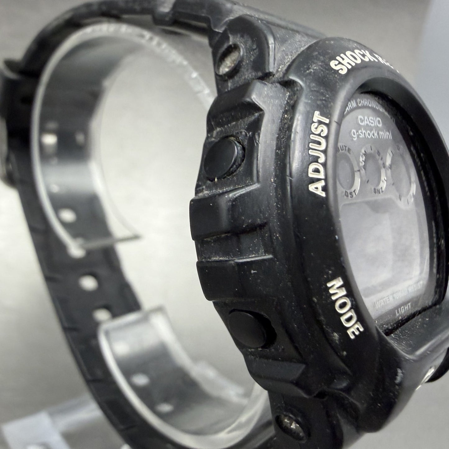 Casio  G-Shock Mini Watch Women 43mm Digital Black Alarm Chrono GMN-691 New Batt3