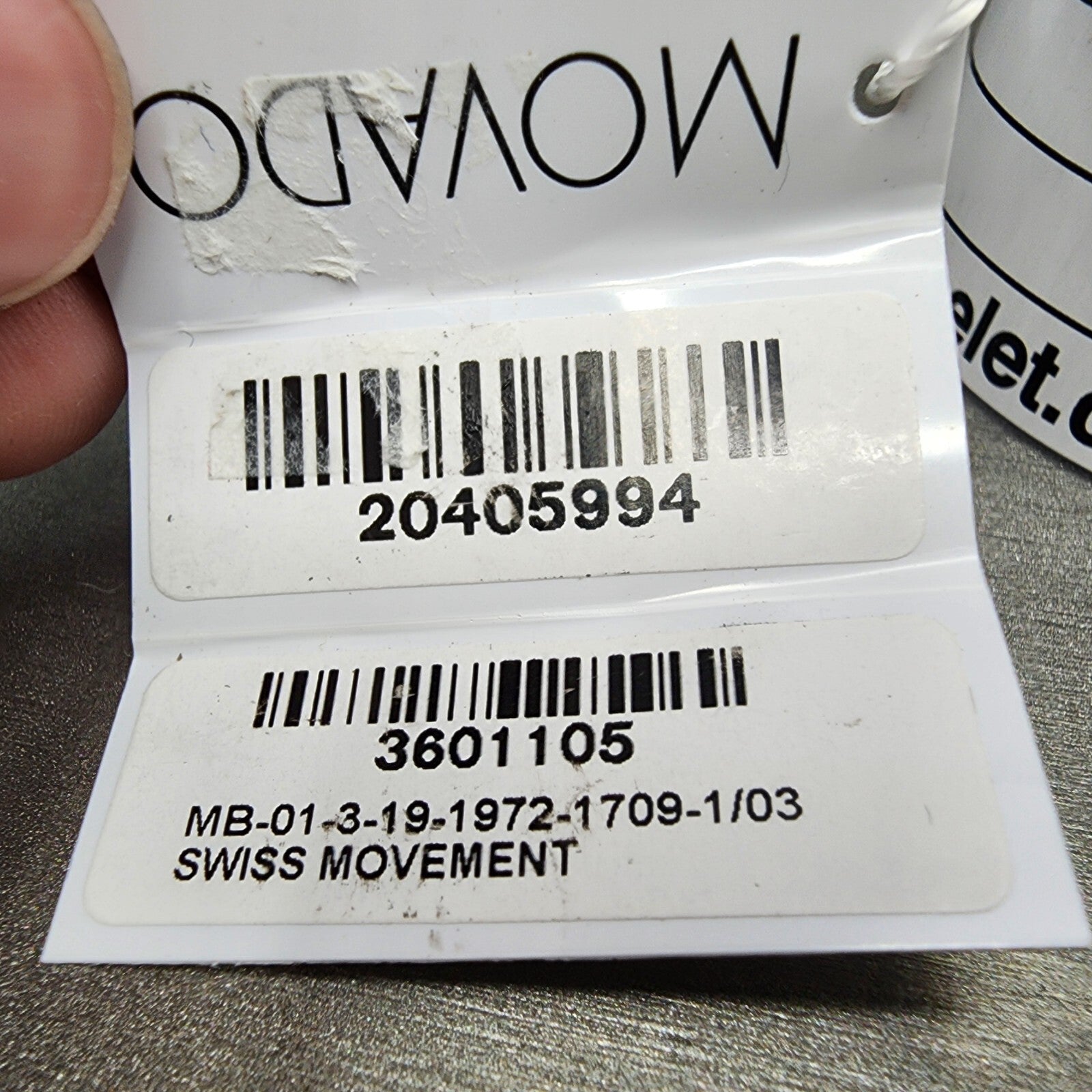 Movado Bold Watch Women 34mm White Dial Two Tone Round Bracelet 360051911