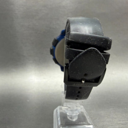 Tissot T-Touch Watch Men 47mm Black Blue Ana Digi Alarm Chrono New Battery W/Box8