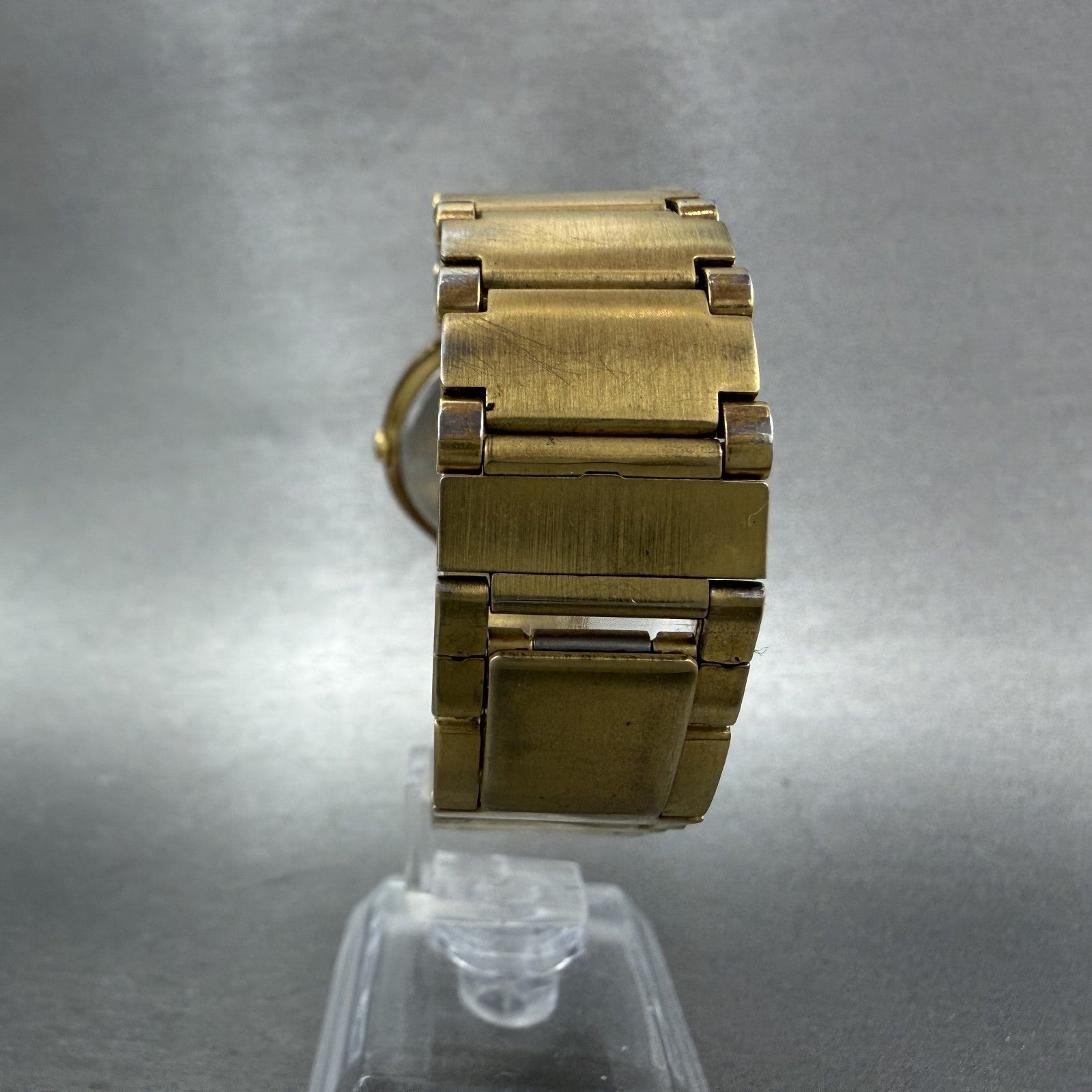 Citizen CQ Watch Men 31mm Gold Dial Gold Tone Round 6030S04646 New Battery7