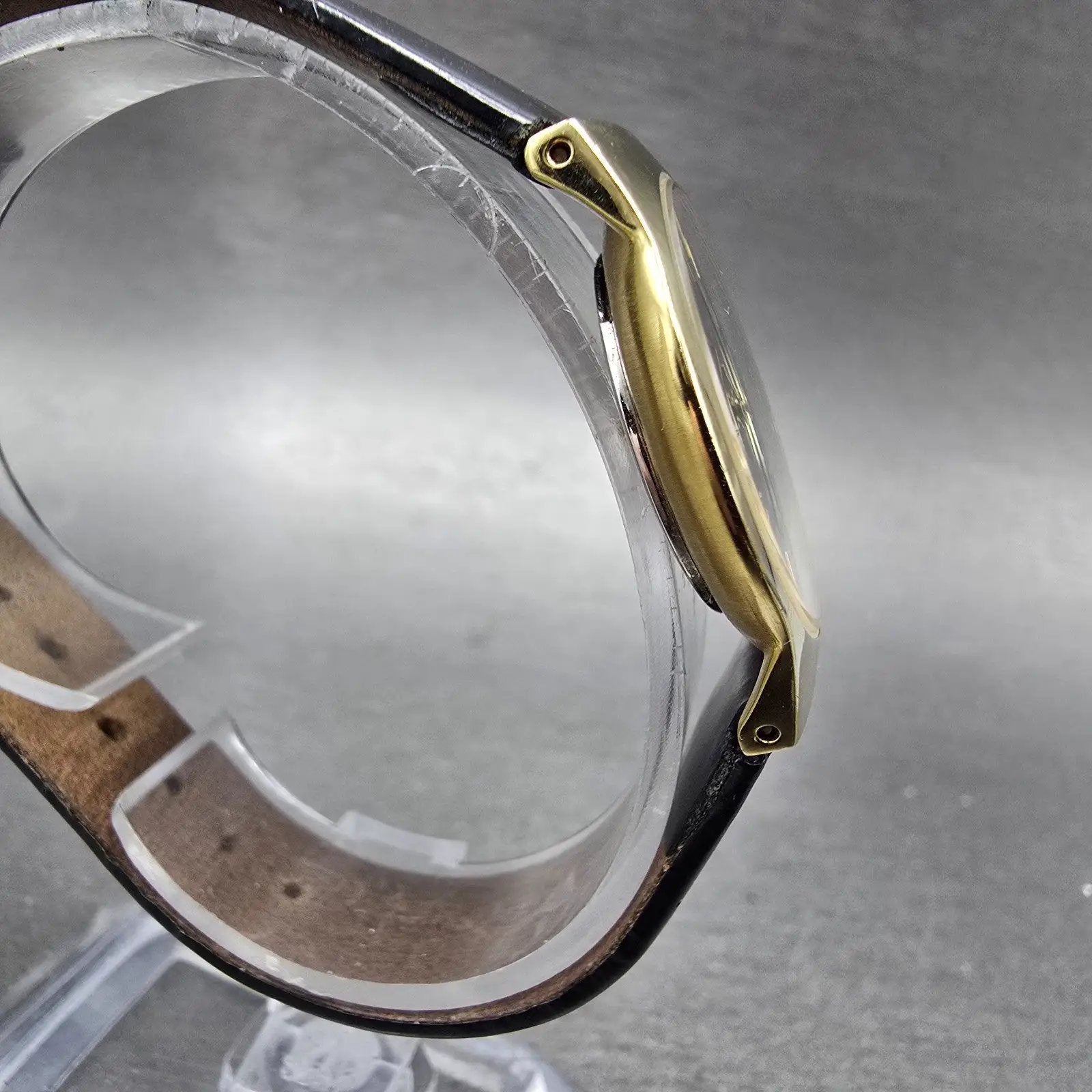 Skagen Watch Women 28mm Black Dial Gold Tone Round 233SGLB New Battery4