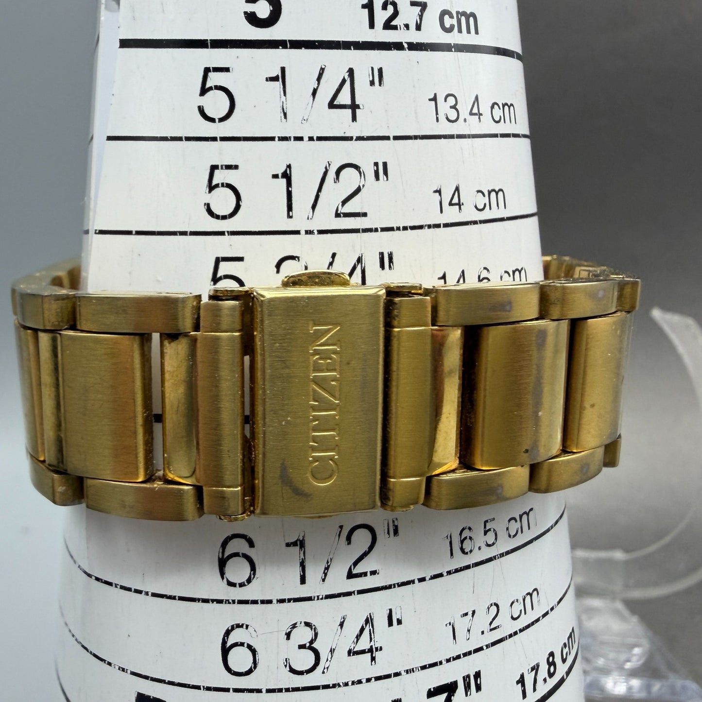 Citizen Watch Men 36mm Champagne Dial Gold Tone Daydate 2500-S071879 New Battery10