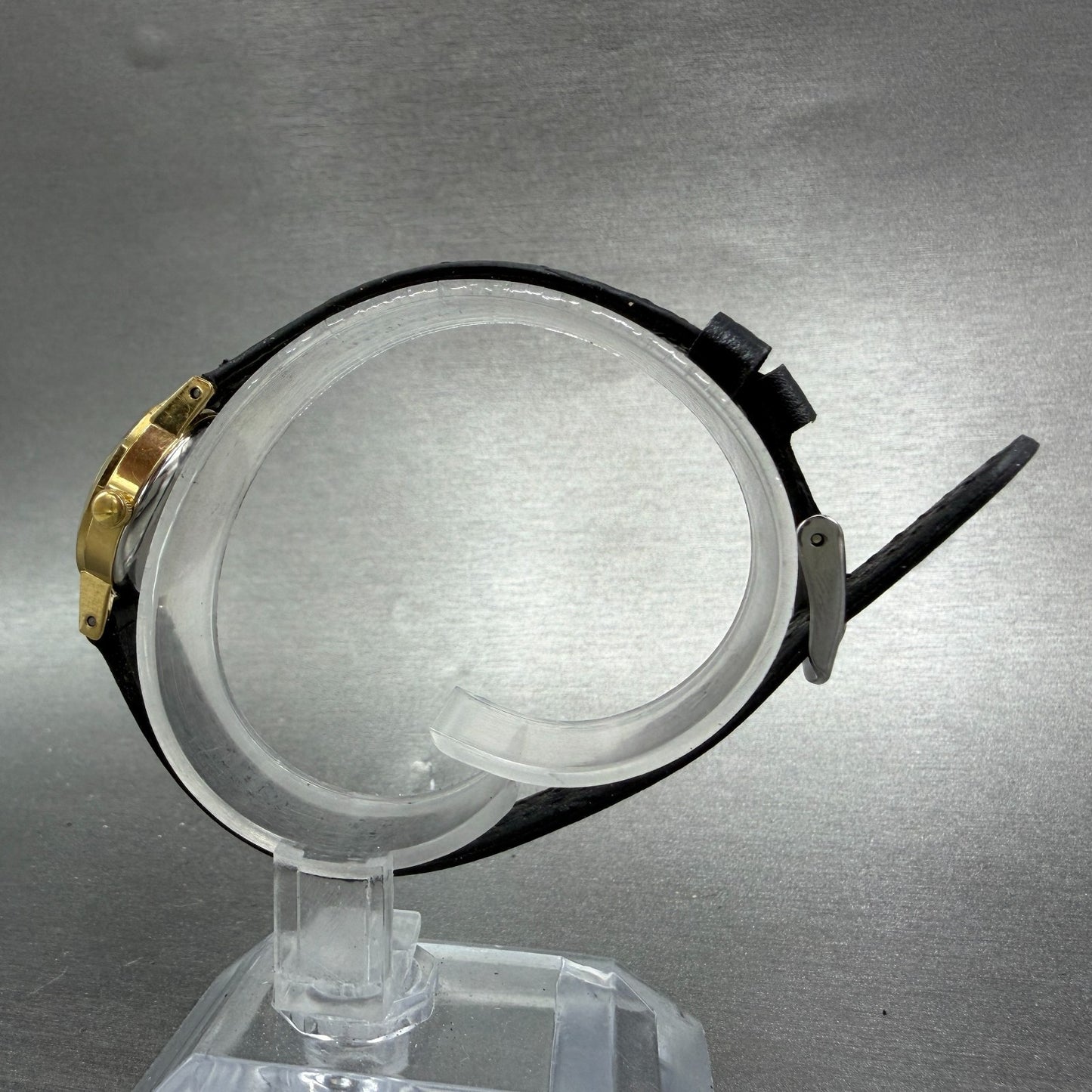 Citizen CQ Watch Women 20mm Champagne Dial Gold Tone Round 4-105923 New Battery6
