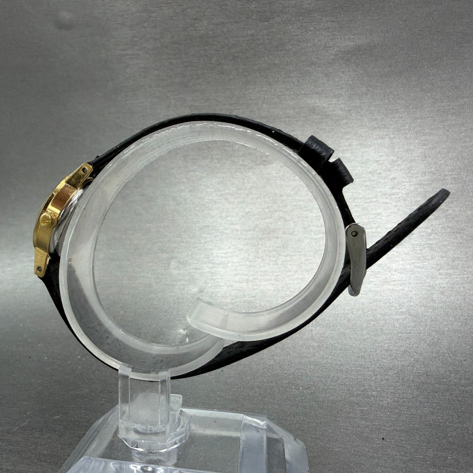 Citizen CQ Watch Women 20mm Champagne Dial Gold Tone Round 4-105923 New Battery6