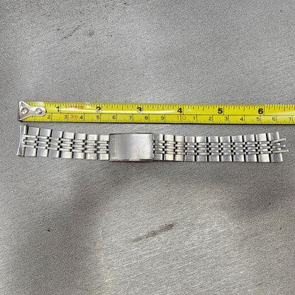 Seiko Bracelet 19mm Stainless Steel Tri Folding Clasp Vintage14
