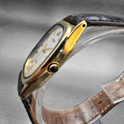 Citizen Watch Women 26mm Silver Dial Gold Tone Oval 9630-B00314 New Battery2
